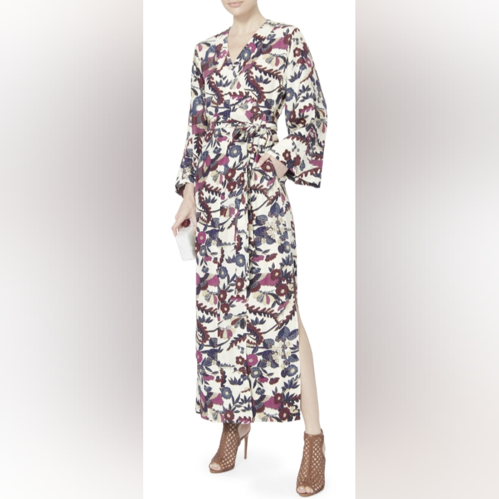 Elizabeth and James Howe Silk Robe Dress